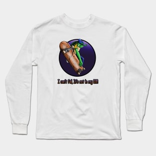 Skateboarding Turtle Long Sleeve T-Shirt